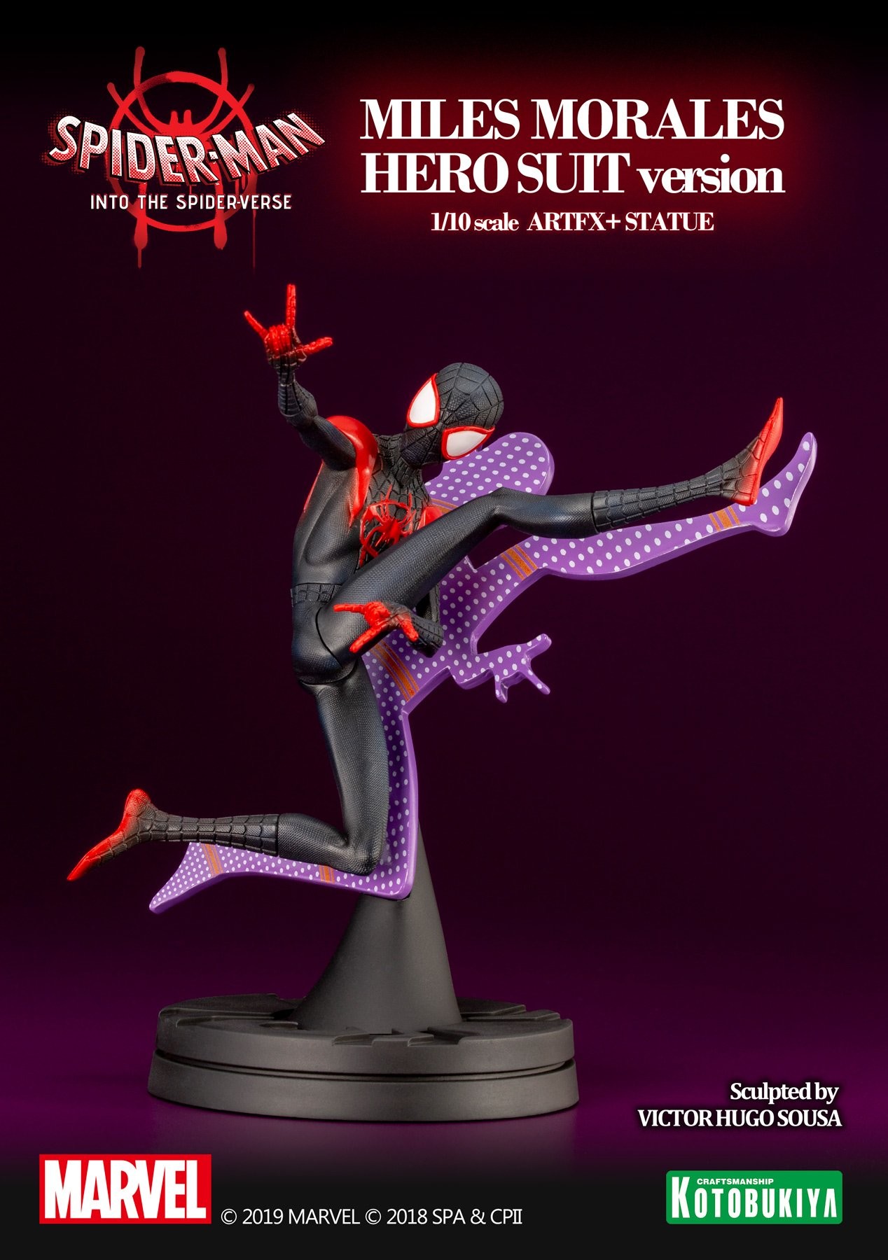 Spider-Man: Into the Spider-Verse - Spider-Man (Miles Morales) - ARTFX+ - 1/10 (Kotobukiya) photo 2