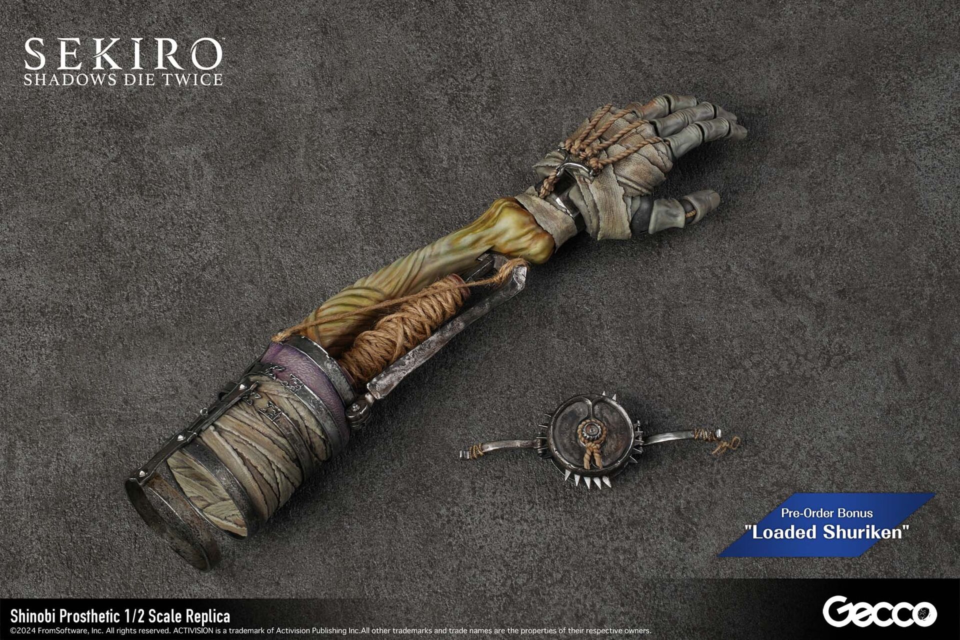 Sekiro: Shadows Die Twice - Replica - Shinobi Prosthetic - 1/2 (Gecco) photo 7