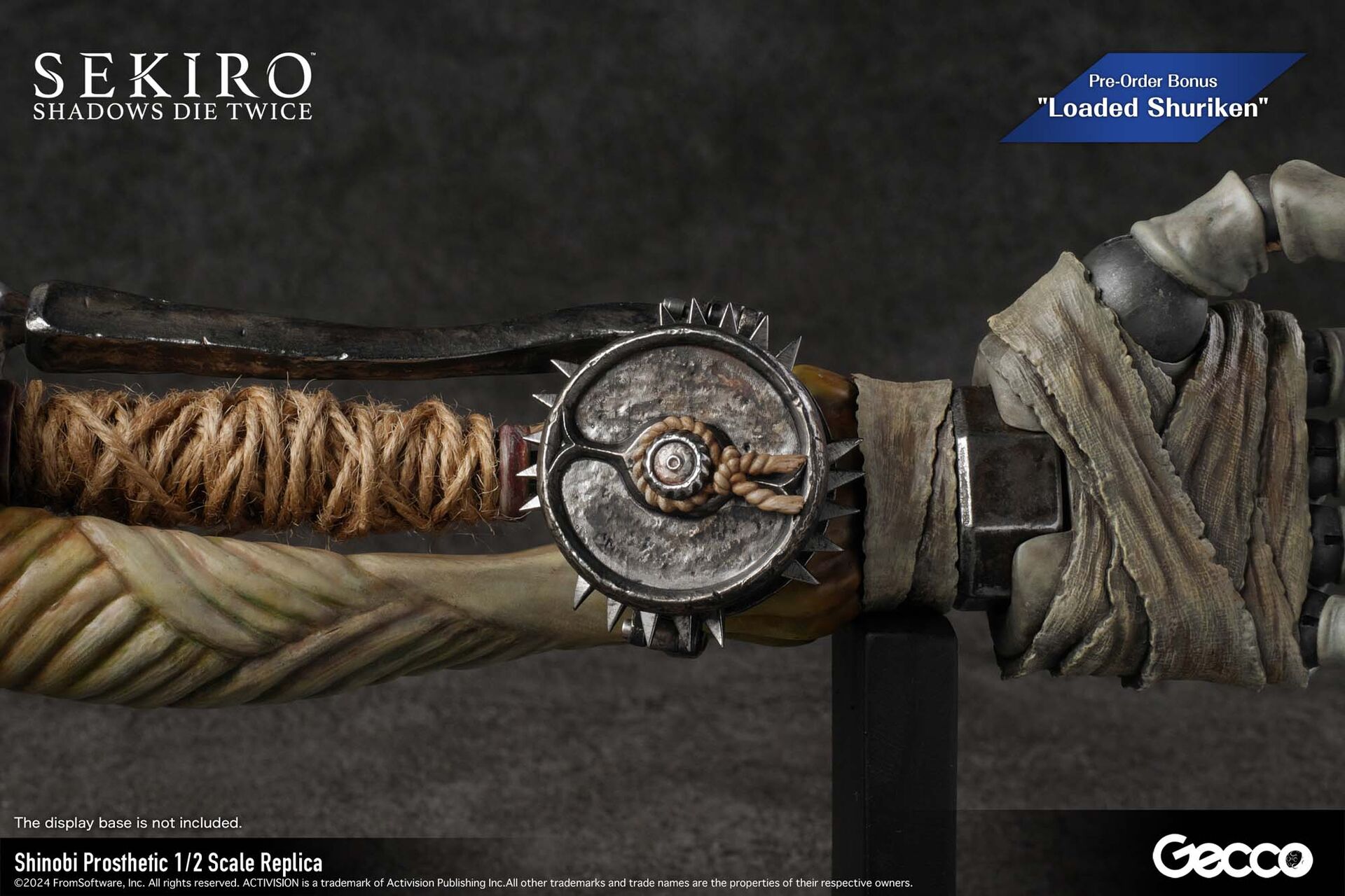 Sekiro: Shadows Die Twice - Replica - Shinobi Prosthetic - 1/2 (Gecco) photo 8