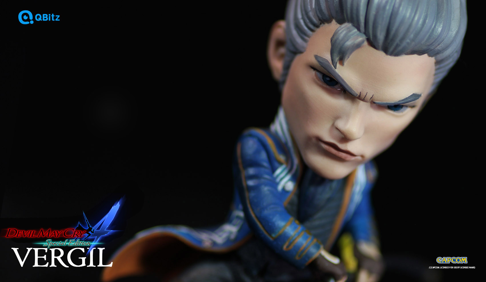 Devil May Cry 4 - Vergil - Q-bitz - Q-bitz Devil May Cry (Asmus Toys) photo 2