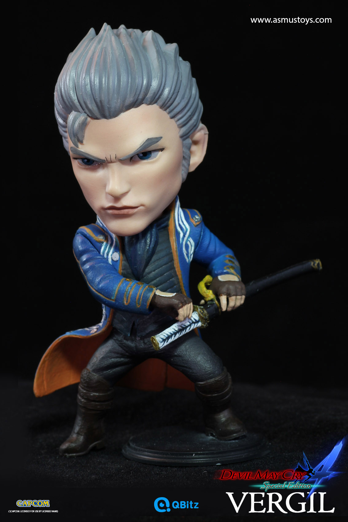 Devil May Cry 4 - Vergil - Q-bitz - Q-bitz Devil May Cry (Asmus Toys) photo 4