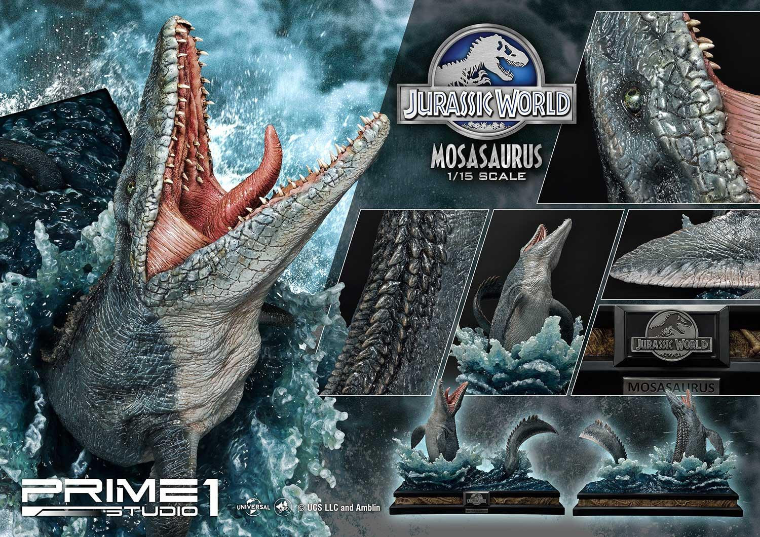 Jurassic World - Mosasaurus - Legacy Museum Collection  (LMCJW2-06) - 1/15 (Prime 1 Studio) photo 23
