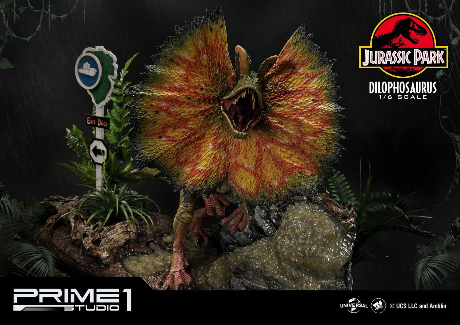 Jurassic Park - Dilophosaurus - Legacy Museum Collection (LMCJP-06S) - 1/6 - Bonus Version (Prime 1 Studio) photo 8