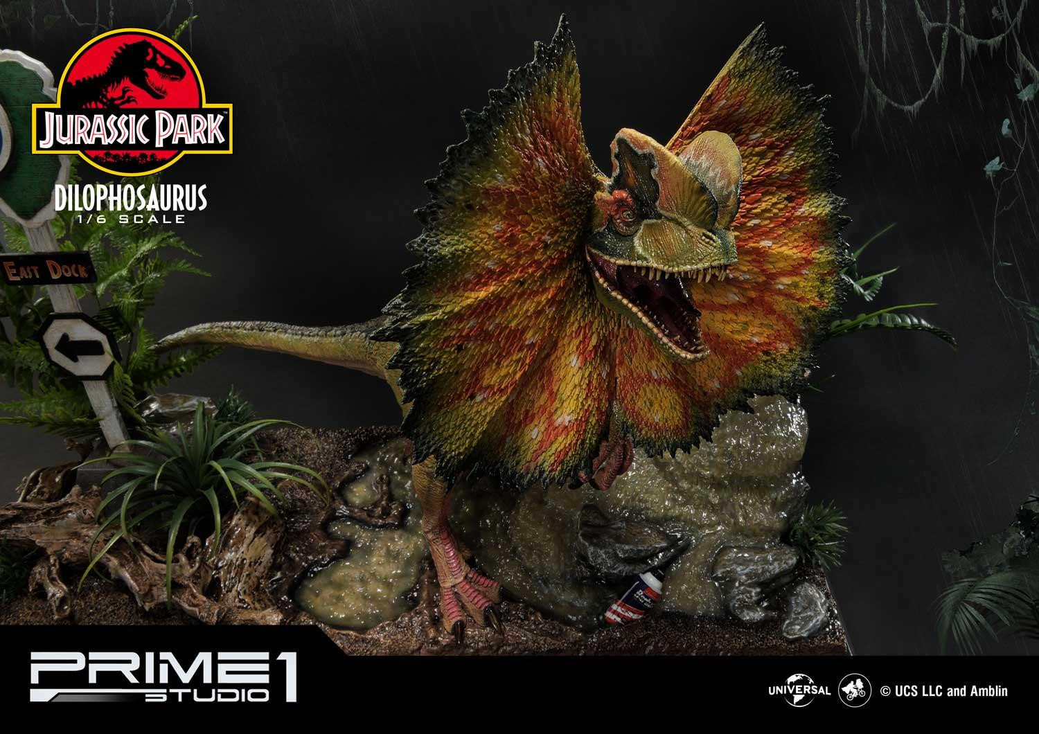 Jurassic Park - Dilophosaurus - Legacy Museum Collection (LMCJP-06S) - 1/6 - Bonus Version (Prime 1 Studio) photo 9