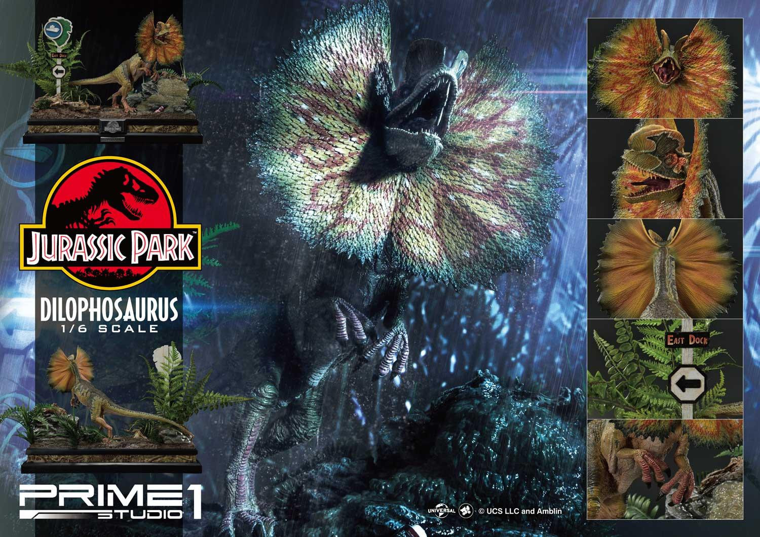 Jurassic Park - Dilophosaurus - Legacy Museum Collection (LMCJP-06S) - 1/6 - Bonus Version (Prime 1 Studio) photo 26