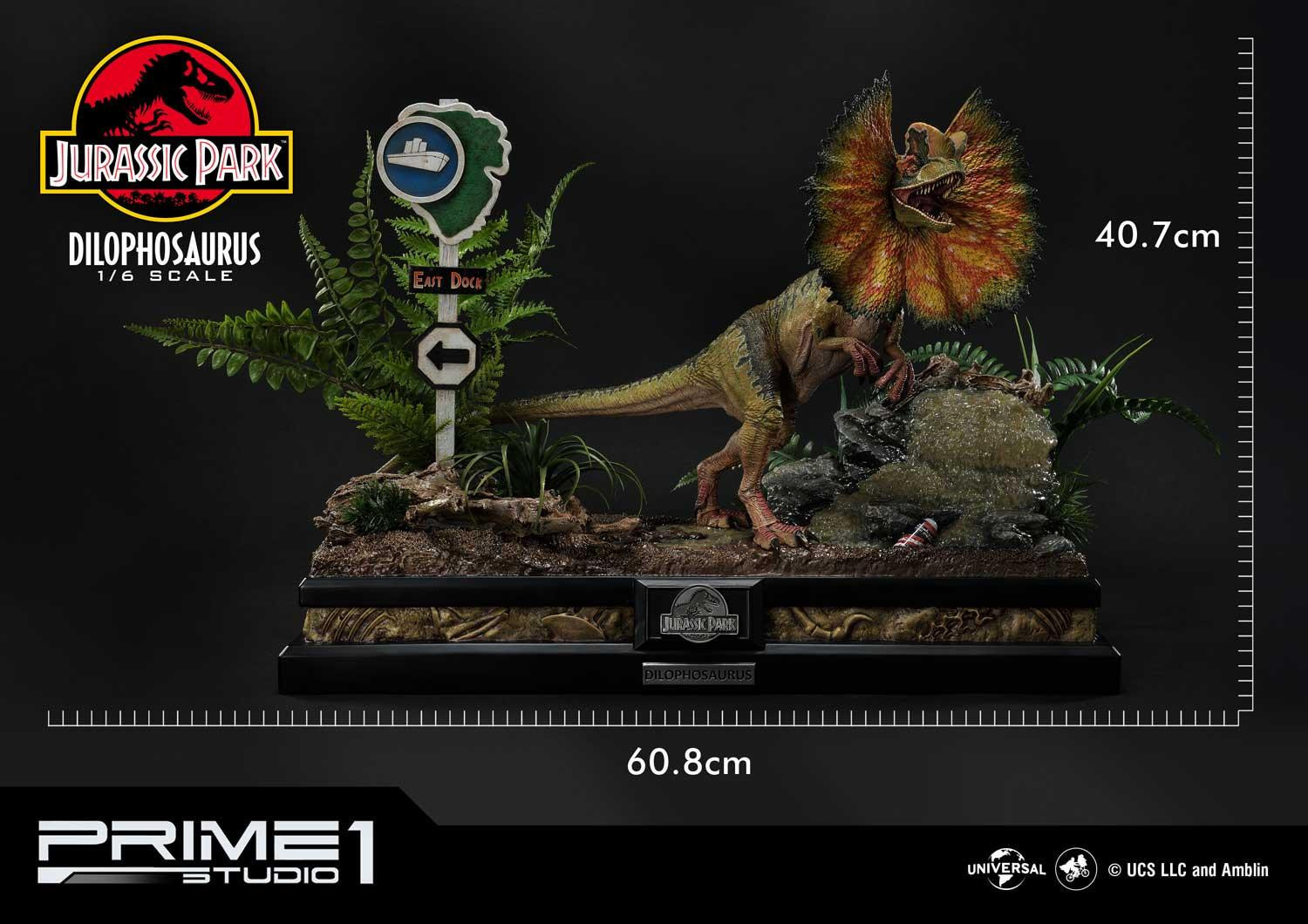 Jurassic Park - Dilophosaurus - Legacy Museum Collection (LMCJP-06S) - 1/6 - Bonus Version (Prime 1 Studio) photo 27