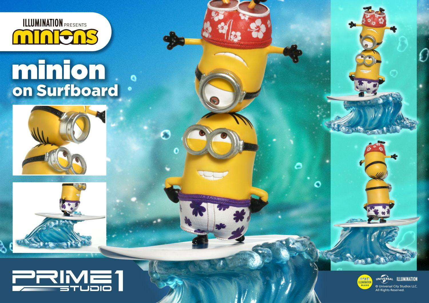 Despicable Me 2 - Dave - Stuart - Prime Collectible Figures (PCFMINI-06) (Prime 1 Studio) photo 19
