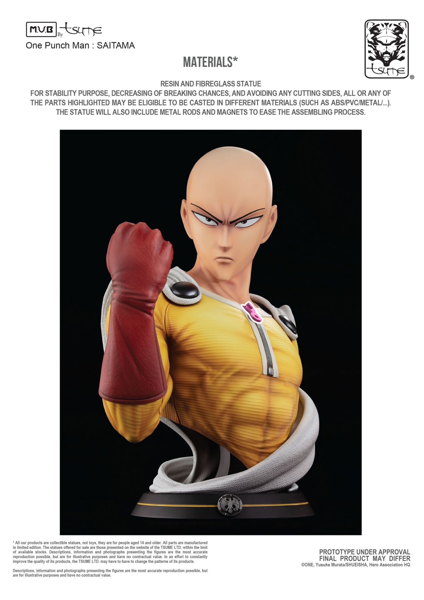 One Punch Man - Saitama - M.U.B (Tsume) photo 13