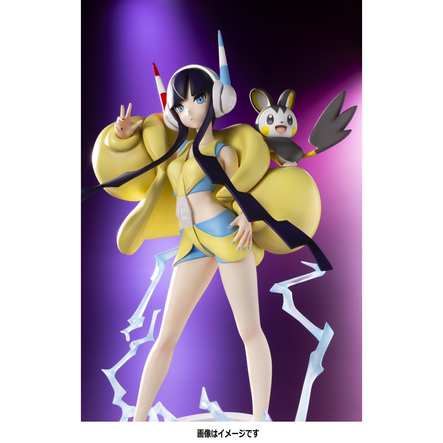 Pocket Monsters - Emolga - Kamitsure - Pokémon Center Original Figure - 1/8 (Kotobukiya, Pokémon Center) photo 9