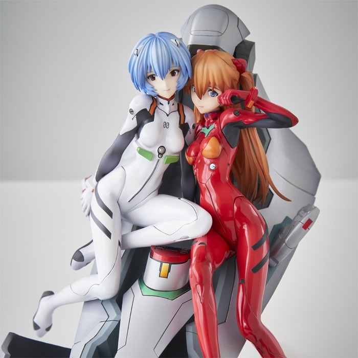 Shin Seiki Evangelion - Ayanami Rei - Souryuu Asuka Langley - Twinmore Object (Union Creative International Ltd) photo 4
