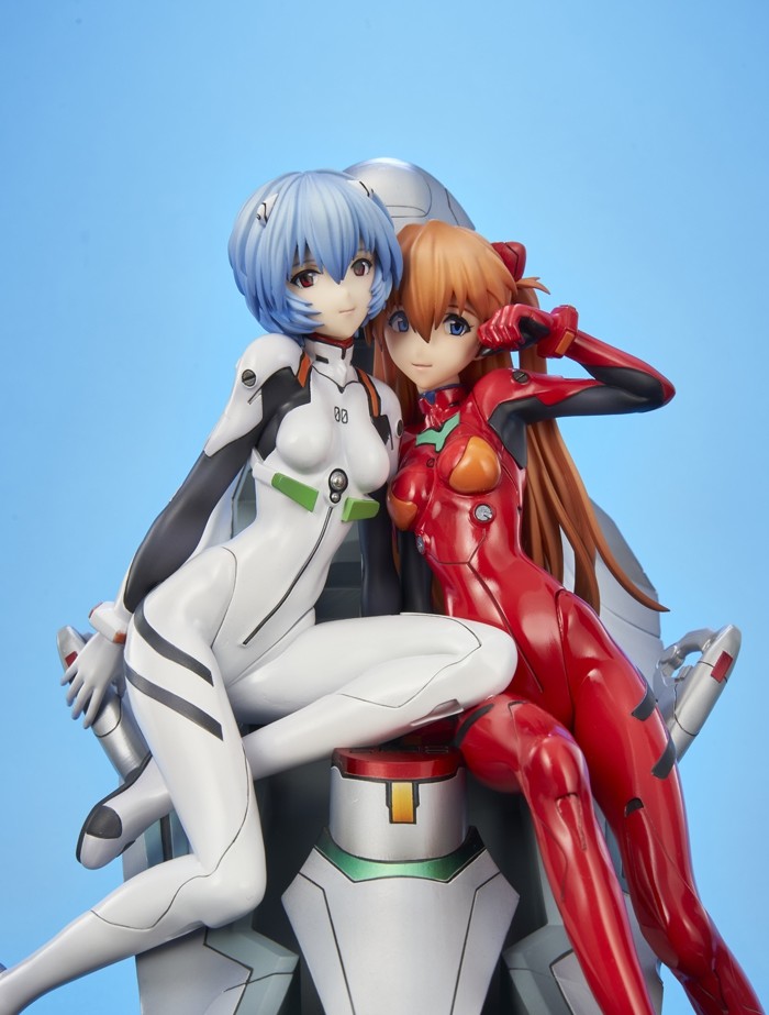 Shin Seiki Evangelion - Ayanami Rei - Souryuu Asuka Langley - Twinmore Object (Union Creative International Ltd) photo 5