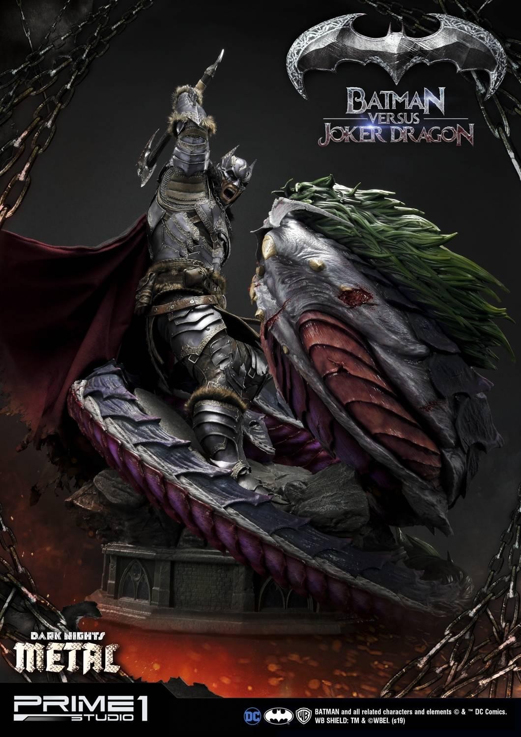Dark Nights: Metal - Batman - Joker - Museum Masterline Series  (MMDCMT-02) - 1/3 (Prime 1 Studio) photo 3