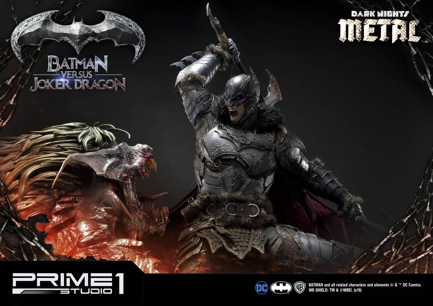 Dark Nights: Metal - Batman - Joker - Museum Masterline Series  (MMDCMT-02) - 1/3 (Prime 1 Studio) photo 23