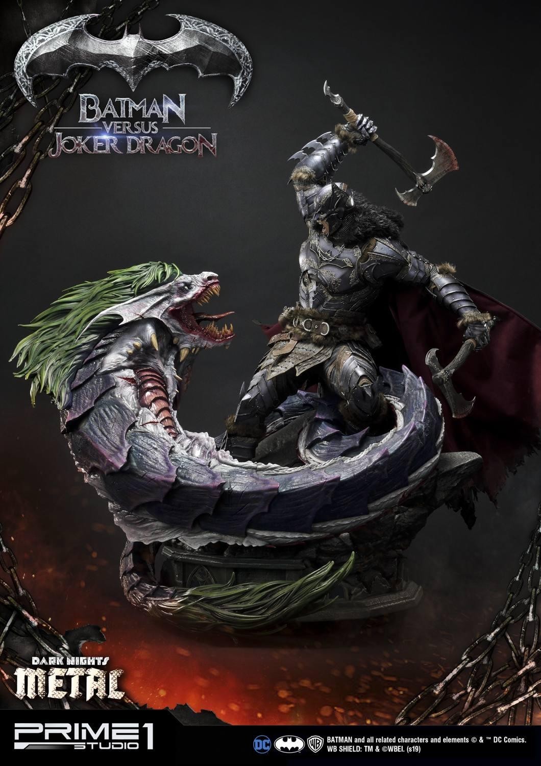Dark Nights: Metal - Batman - Joker - Museum Masterline Series  (MMDCMT-02) - 1/3 (Prime 1 Studio) photo 31