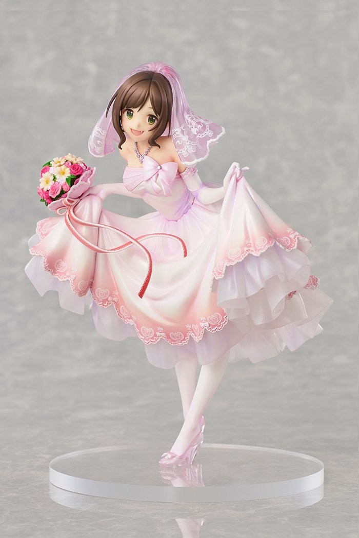 THE iDOLM@STER Cinderella Girls - Maekawa Miku - 1/7 - Dreaming Bride Ver., Limited Edition (Knead) photo 4