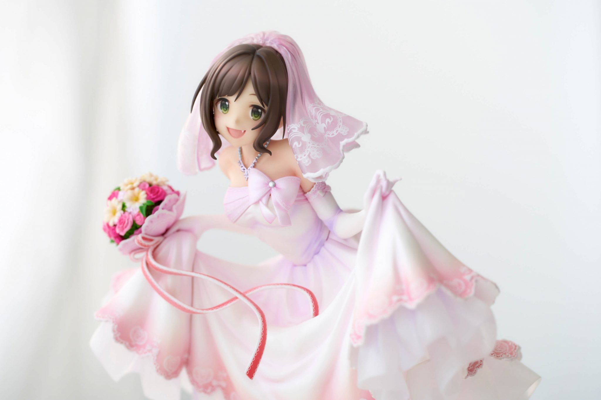 THE iDOLM@STER Cinderella Girls - Maekawa Miku - 1/7 - Dreaming Bride Ver., Limited Edition (Knead) photo 5