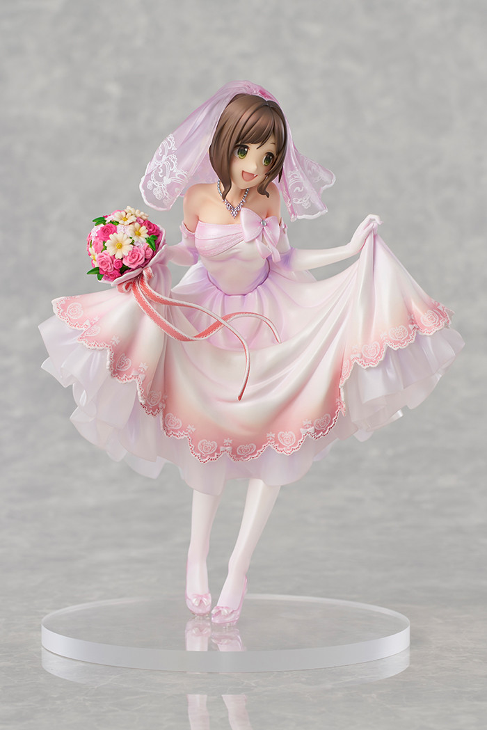 THE iDOLM@STER Cinderella Girls - Maekawa Miku - 1/7 - Dreaming Bride Ver., Limited Edition (Knead) photo 10
