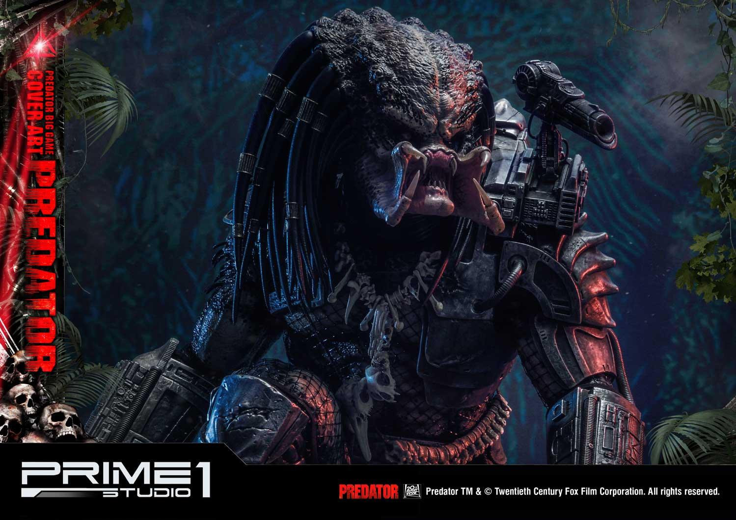 Predator: Big Game - Predator - Premium Masterline  (PMDHPR-03) - 1/4 - Cover Art (Prime 1 Studio) photo 19