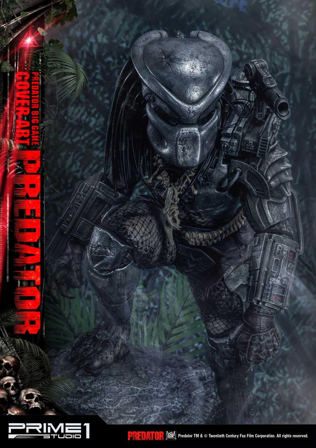 Predator: Big Game - Predator - Premium Masterline  (PMDHPR-03) - 1/4 - Cover Art (Prime 1 Studio) photo 45