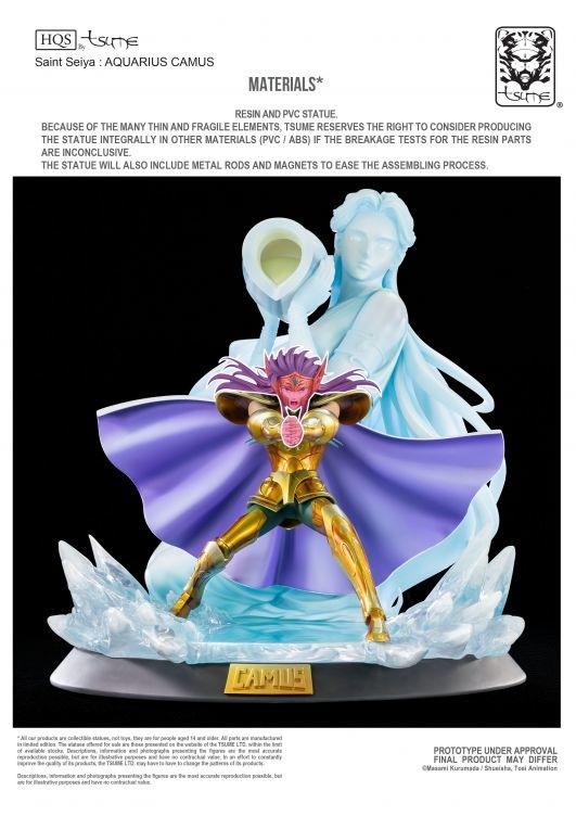 Saint Seiya - Aquarius Camus - HQS - 1/6 (Tsume) photo 14