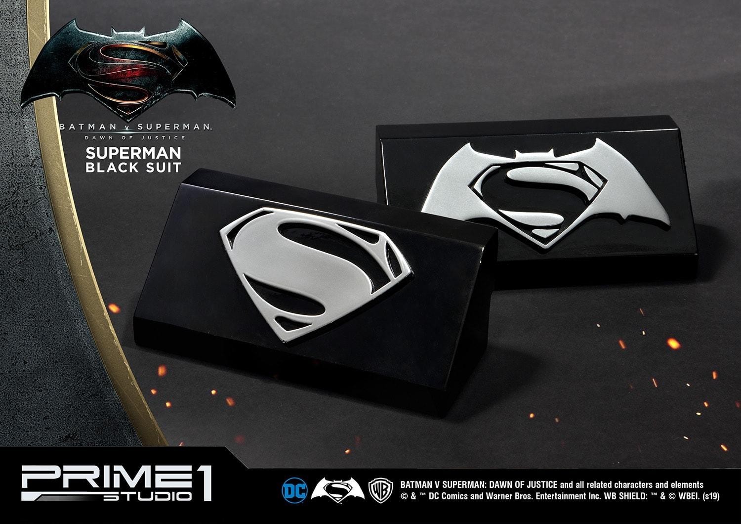 Batman v Superman: Dawn of Justice - Superman - High Definition Museum Masterline Series (HDMMDC-03BL) - 1/2 - Black Version (Prime 1 Studio) photo 12