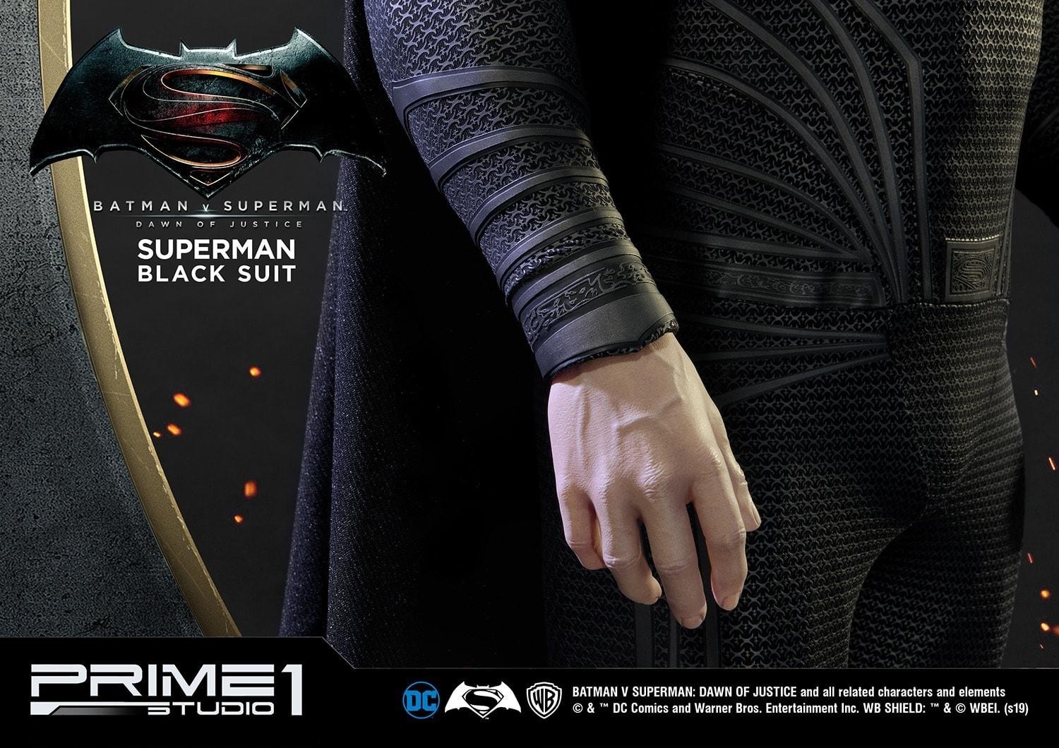 Batman v Superman: Dawn of Justice - Superman - High Definition Museum Masterline Series (HDMMDC-03BL) - 1/2 - Black Version (Prime 1 Studio) photo 13