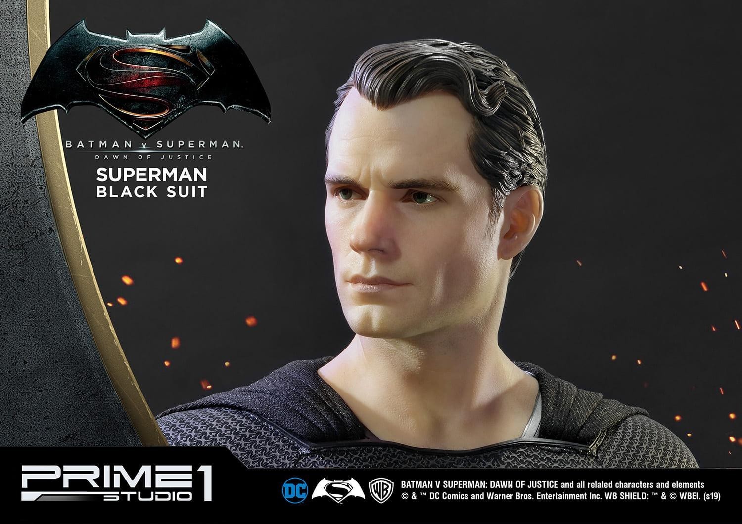 Batman v Superman: Dawn of Justice - Superman - High Definition Museum Masterline Series (HDMMDC-03BL) - 1/2 - Black Version (Prime 1 Studio) photo 17