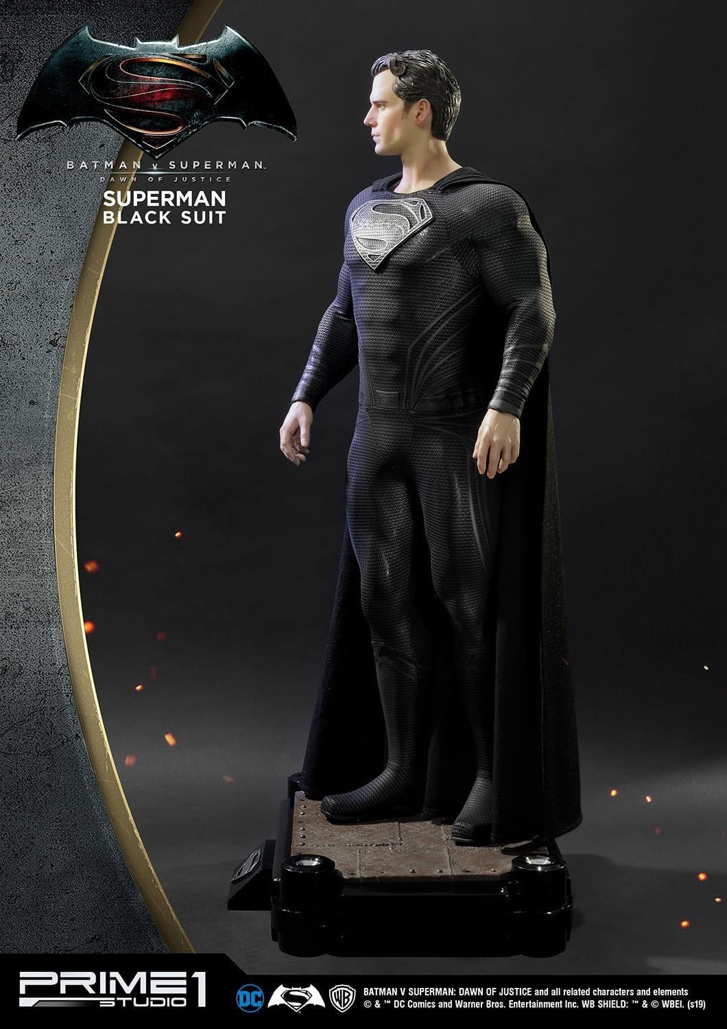Batman v Superman: Dawn of Justice - Superman - High Definition Museum Masterline Series (HDMMDC-03BL) - 1/2 - Black Version (Prime 1 Studio) photo 18