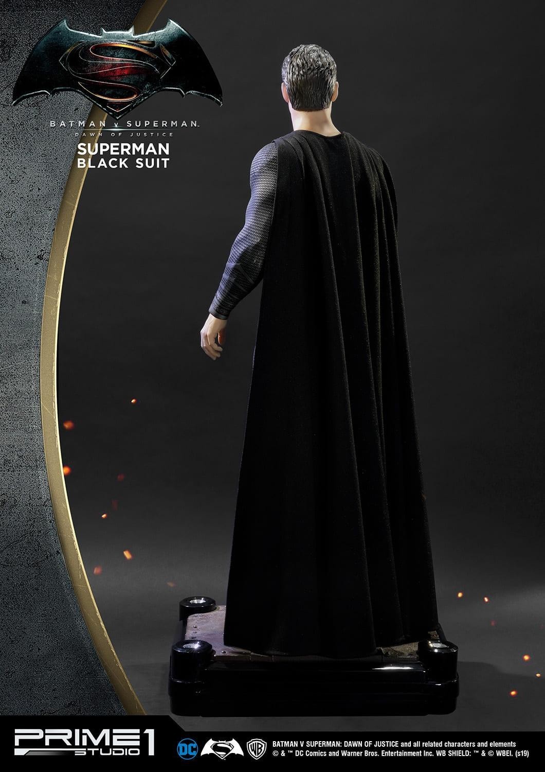 Batman v Superman: Dawn of Justice - Superman - High Definition Museum Masterline Series (HDMMDC-03BL) - 1/2 - Black Version (Prime 1 Studio) photo 21