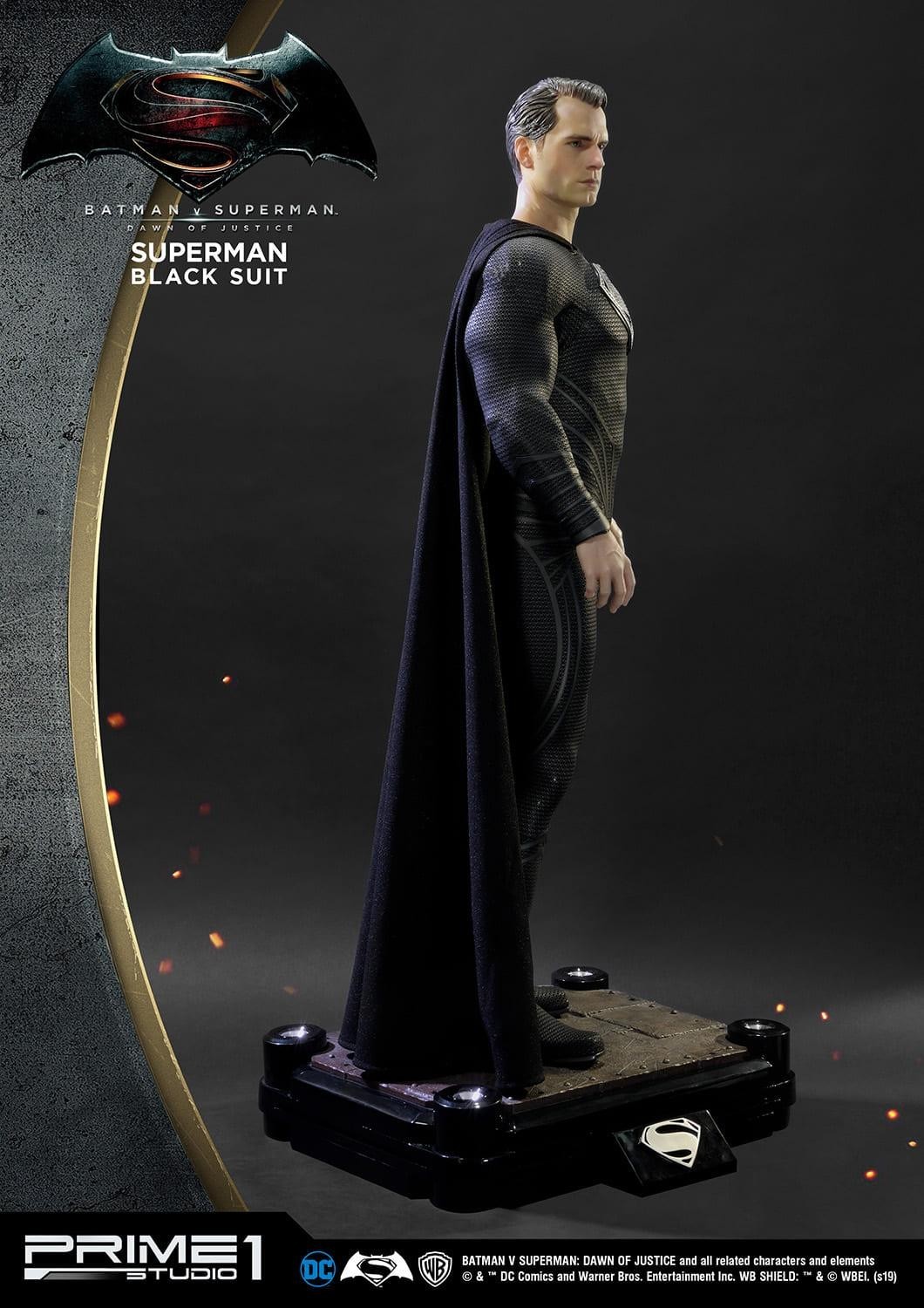 Batman v Superman: Dawn of Justice - Superman - High Definition Museum Masterline Series (HDMMDC-03BL) - 1/2 - Black Version (Prime 1 Studio) photo 22