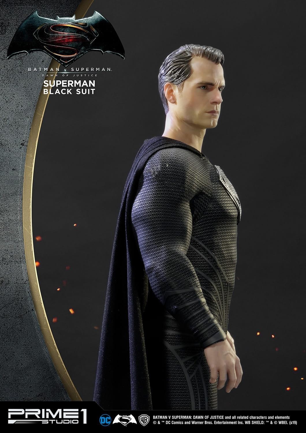 Batman v Superman: Dawn of Justice - Superman - High Definition Museum Masterline Series (HDMMDC-03BL) - 1/2 - Black Version (Prime 1 Studio) photo 23