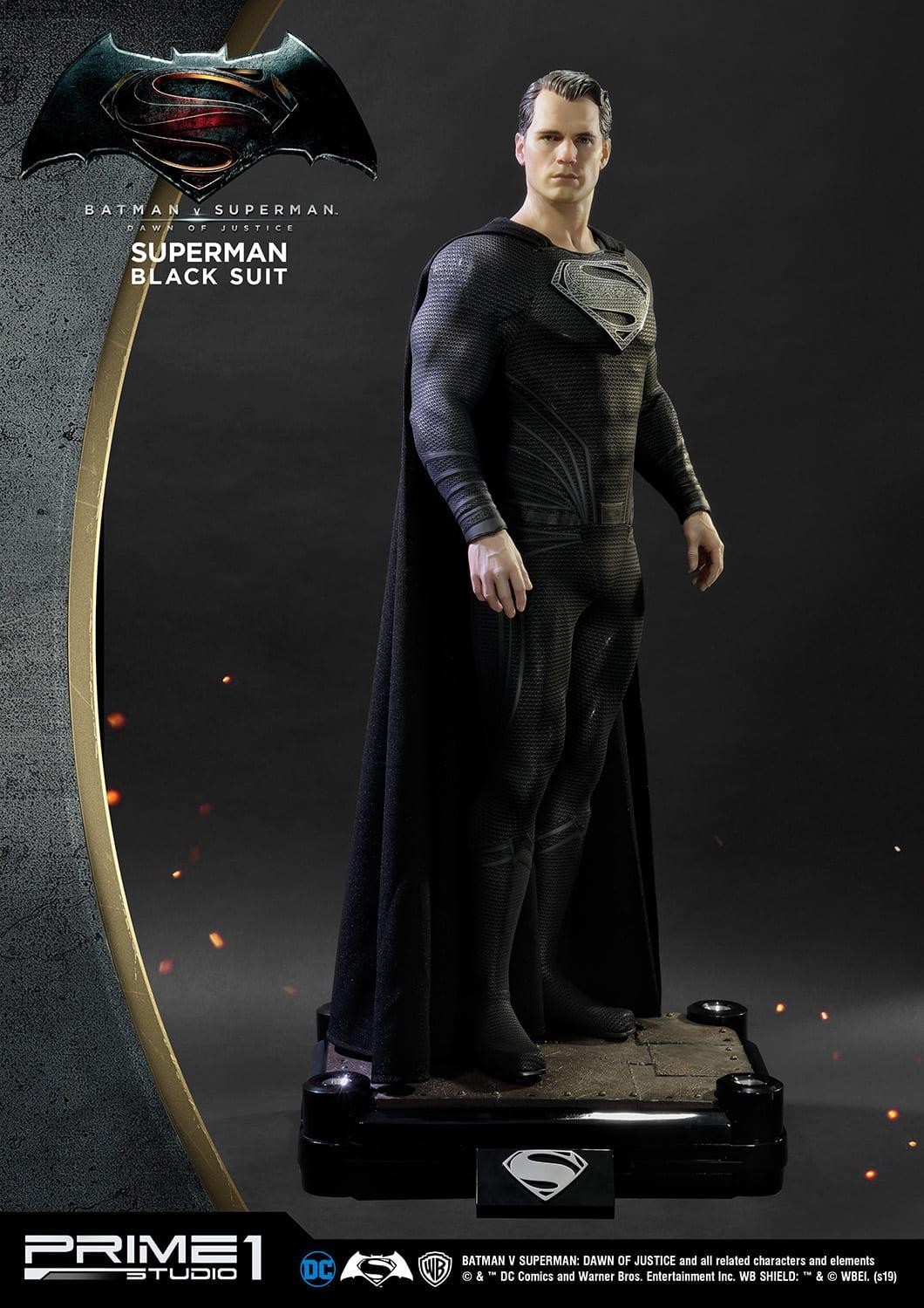 Batman v Superman: Dawn of Justice - Superman - High Definition Museum Masterline Series (HDMMDC-03BL) - 1/2 - Black Version (Prime 1 Studio) photo 24