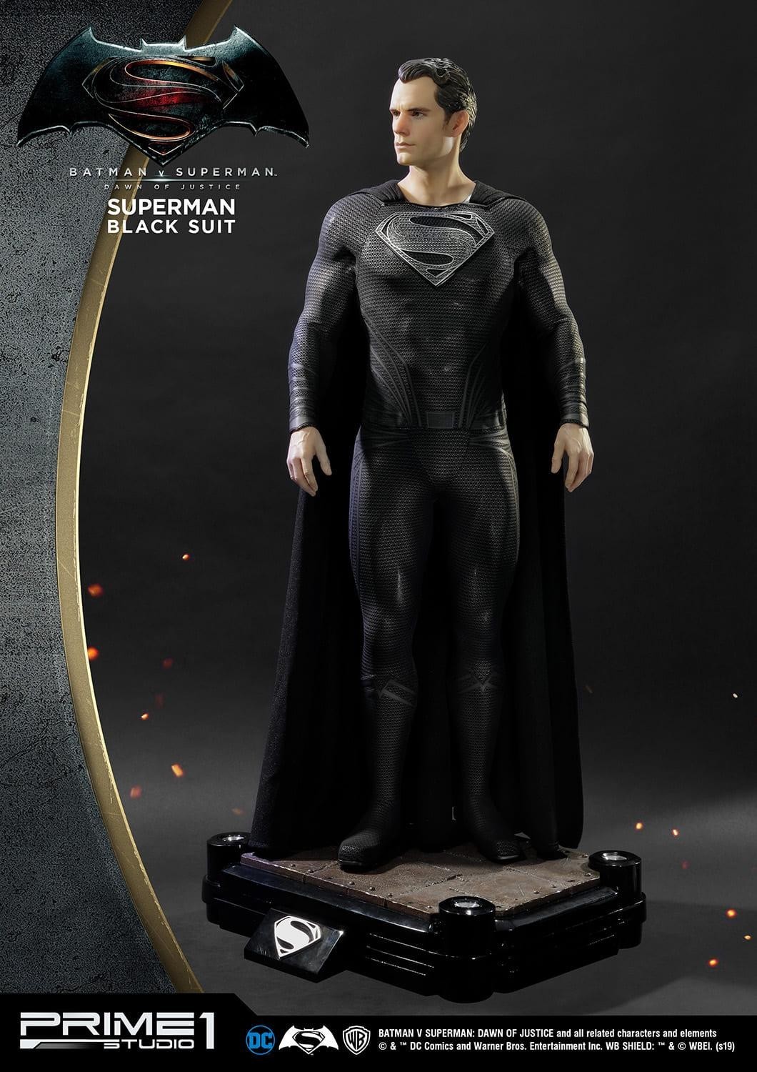 Batman v Superman: Dawn of Justice - Superman - High Definition Museum Masterline Series (HDMMDC-03BL) - 1/2 - Black Version (Prime 1 Studio) photo 26