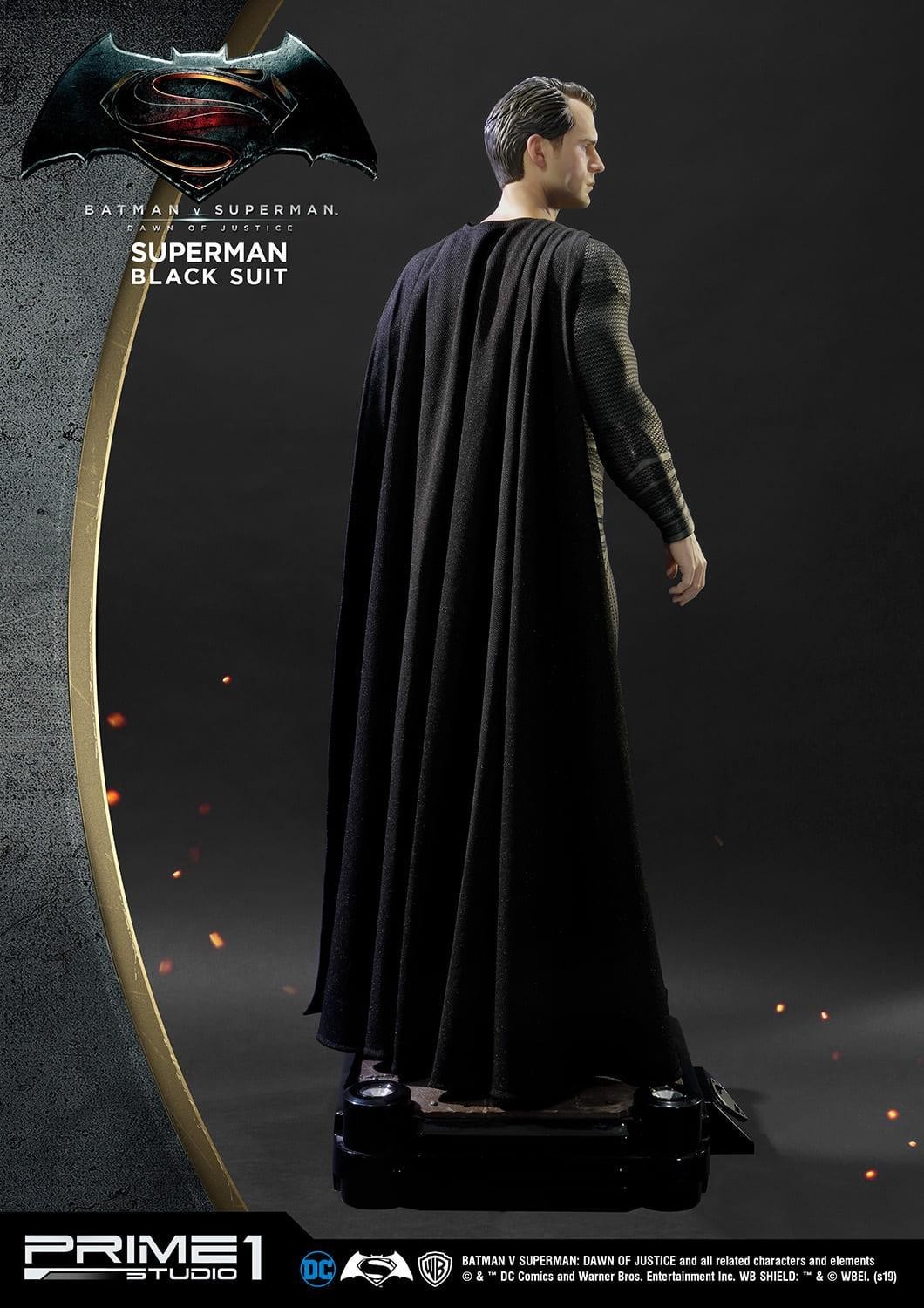 Batman v Superman: Dawn of Justice - Superman - High Definition Museum Masterline Series (HDMMDC-03BL) - 1/2 - Black Version (Prime 1 Studio) photo 27