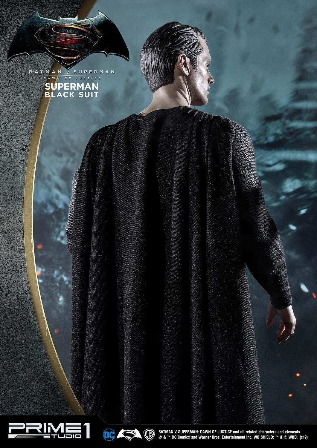 Batman v Superman: Dawn of Justice - Superman - High Definition Museum Masterline Series (HDMMDC-03BL) - 1/2 - Black Version (Prime 1 Studio) photo 31