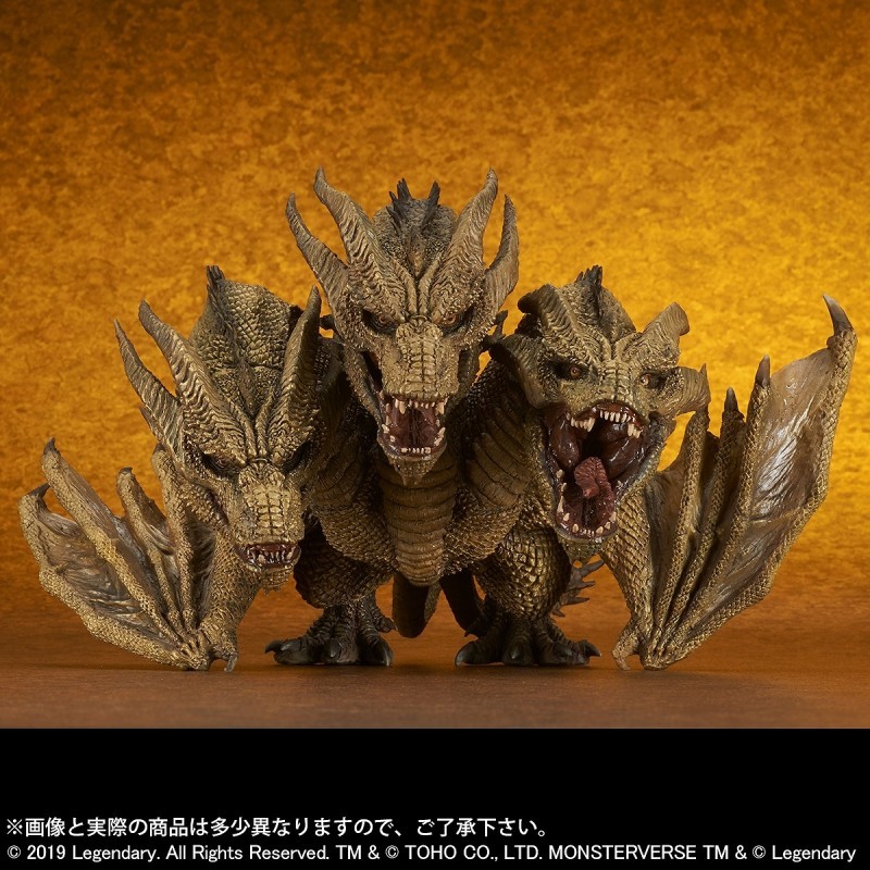 Godzilla: King of the Monsters - King Ghidorah - DefoReal Series - Limited Edition (Plex, X-Plus) photo 5