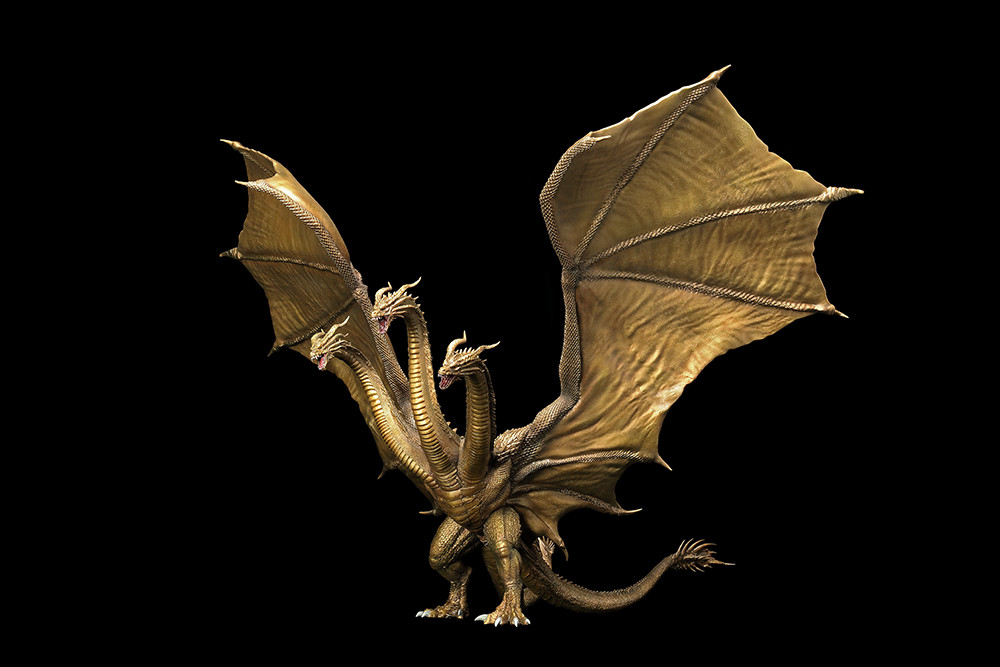 Godzilla: King of the Monsters - King Ghidorah - Chou Gekizou Series (Art Spirits, Plex) photo 3