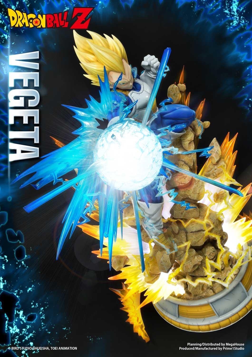 Dragon Ball Z - Vegeta SSJ - Mega Premium Masterline  (MPMDBZ-02S) - 1/4 (MegaHouse, Prime 1 Studio)