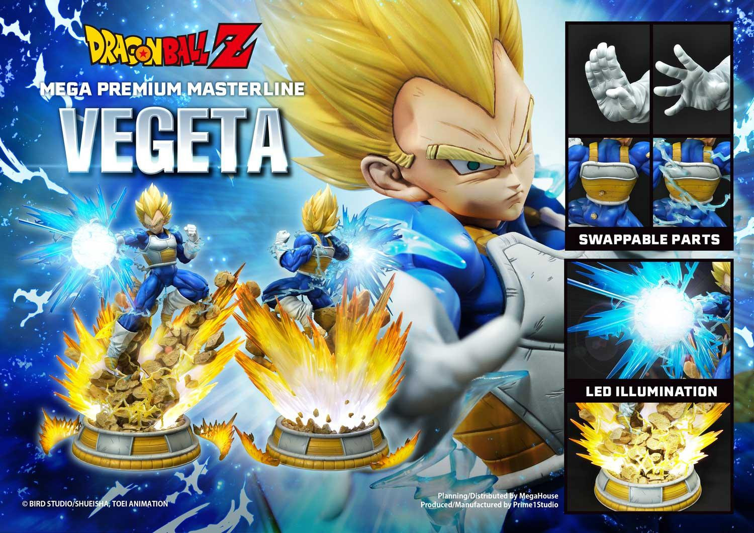 Dragon Ball Z - Vegeta SSJ - Mega Premium Masterline  (MPMDBZ-02S) - 1/4 (MegaHouse, Prime 1 Studio) photo 40