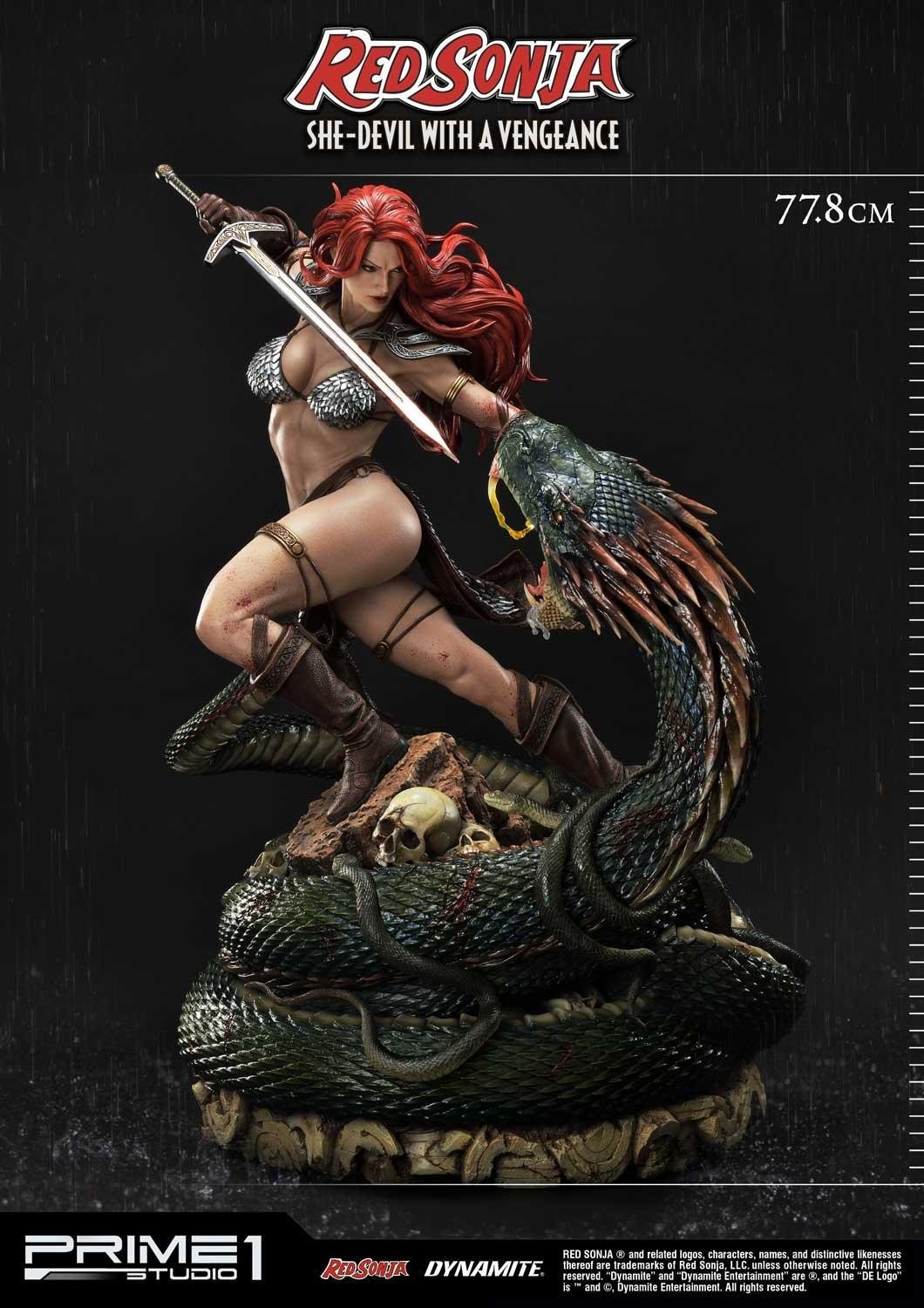 Red Sonja - Museum Masterline Series  (MMRS-01) - 1/3 - She-Devil with a Vengeance (Prime 1 Studio) photo 9