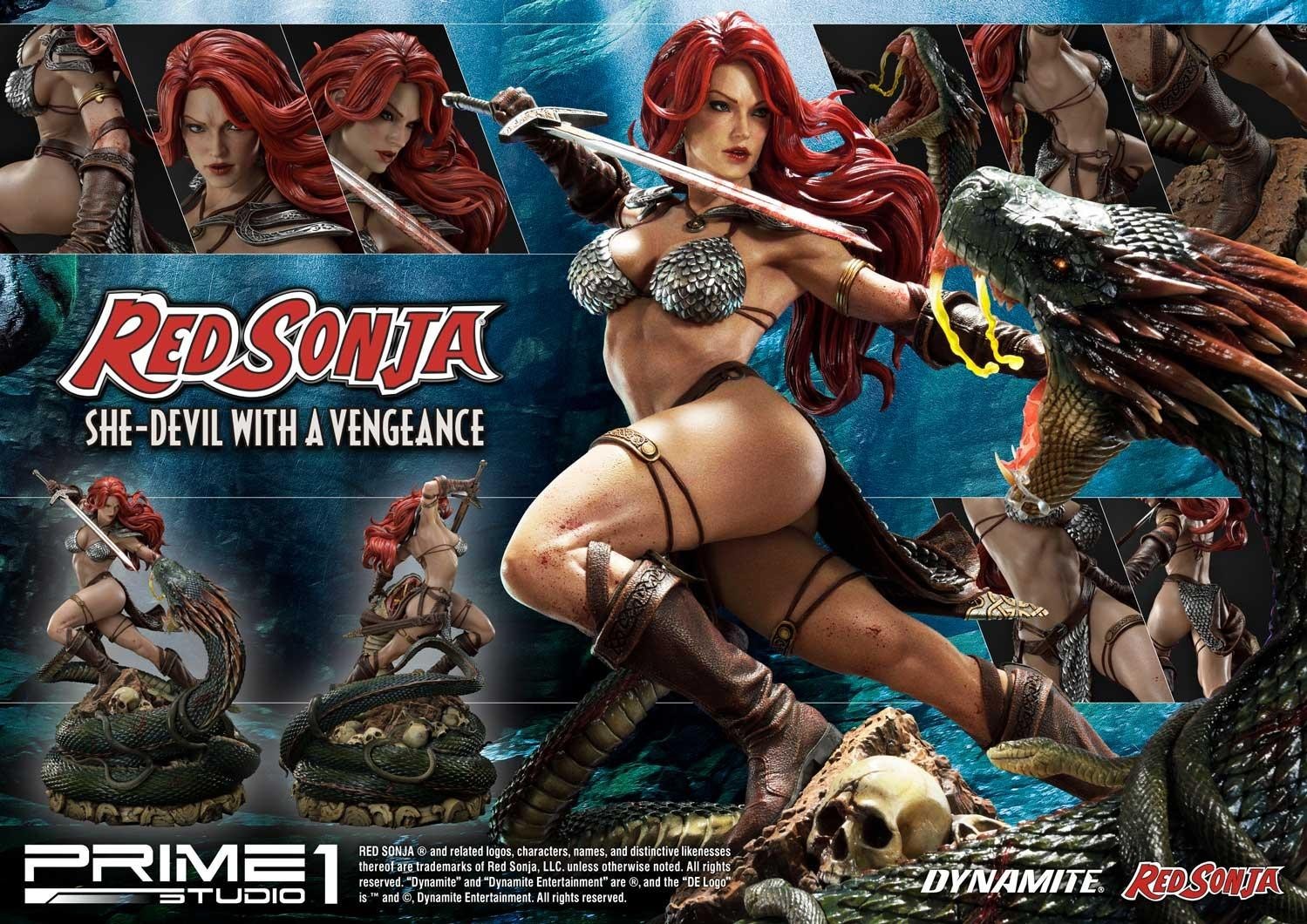 Red Sonja - Museum Masterline Series  (MMRS-01) - 1/3 - She-Devil with a Vengeance (Prime 1 Studio) photo 21