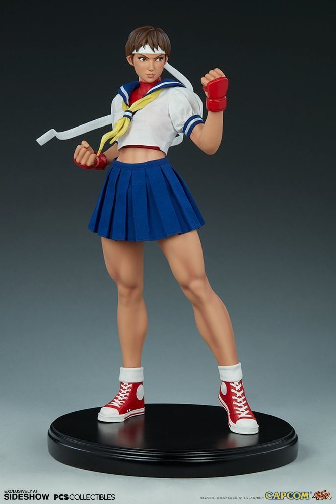 Street Fighter - Kasugano Sakura - Mixed Media - Sakura Classic - 1/4 (Premium Collectibles Studio, Sideshow Collectibles) photo 2