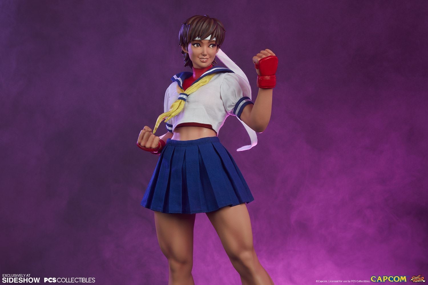 Street Fighter - Kasugano Sakura - Mixed Media - Sakura Classic - 1/4 (Premium Collectibles Studio, Sideshow Collectibles) photo 3