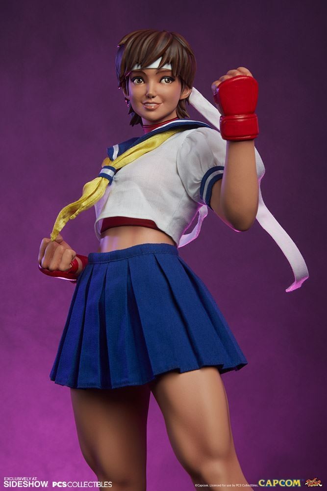 Street Fighter - Kasugano Sakura - Mixed Media - Sakura Classic - 1/4 (Premium Collectibles Studio, Sideshow Collectibles) photo 4
