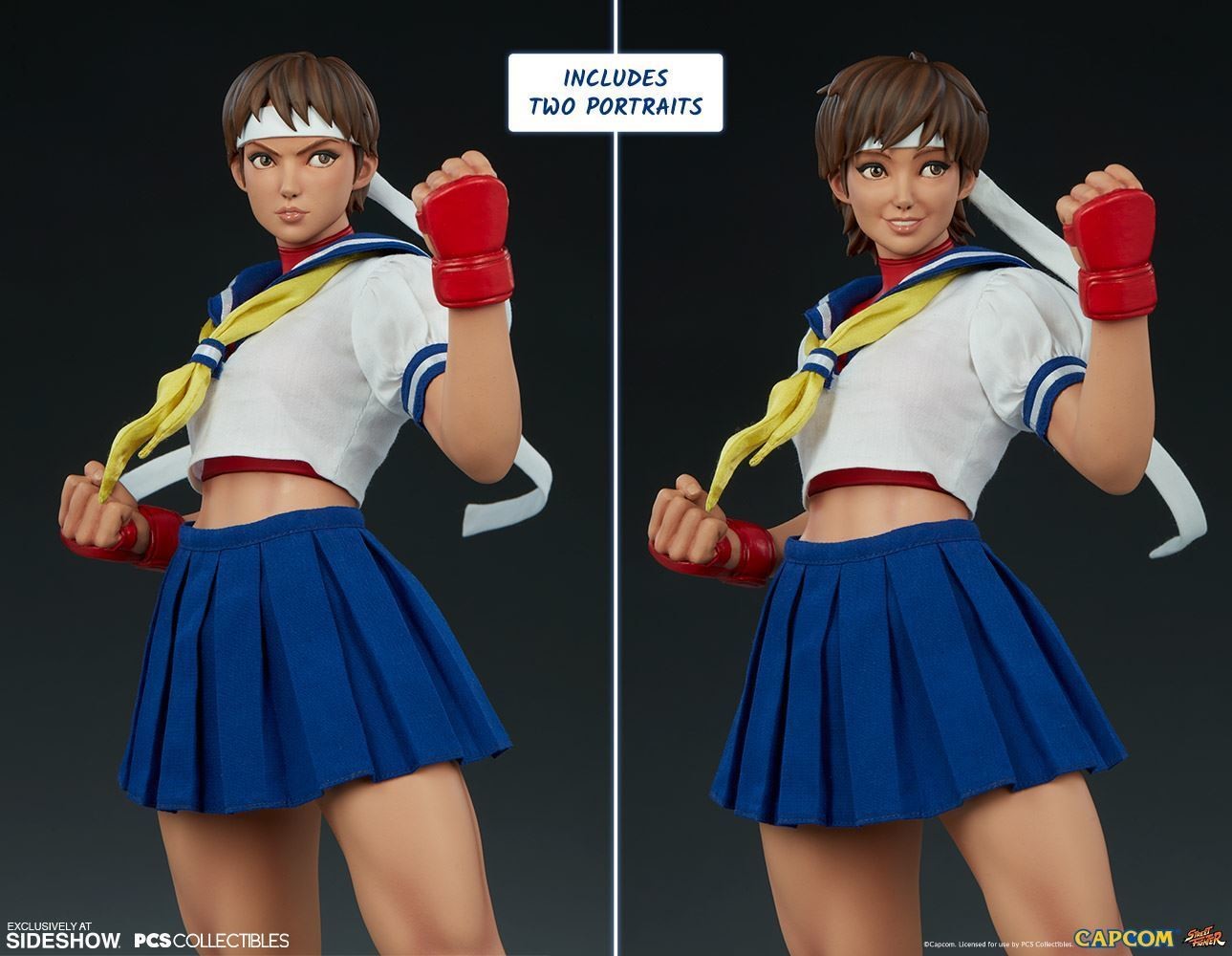 Street Fighter - Kasugano Sakura - Mixed Media - Sakura Classic - 1/4 (Premium Collectibles Studio, Sideshow Collectibles) photo 5