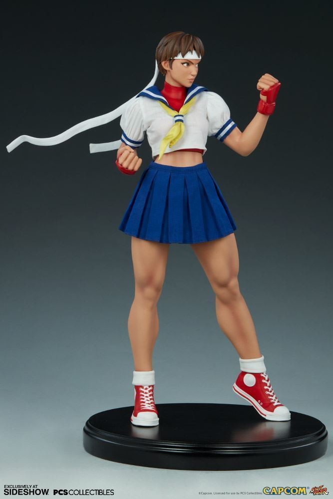 Street Fighter - Kasugano Sakura - Mixed Media - Sakura Classic - 1/4 (Premium Collectibles Studio, Sideshow Collectibles) photo 7