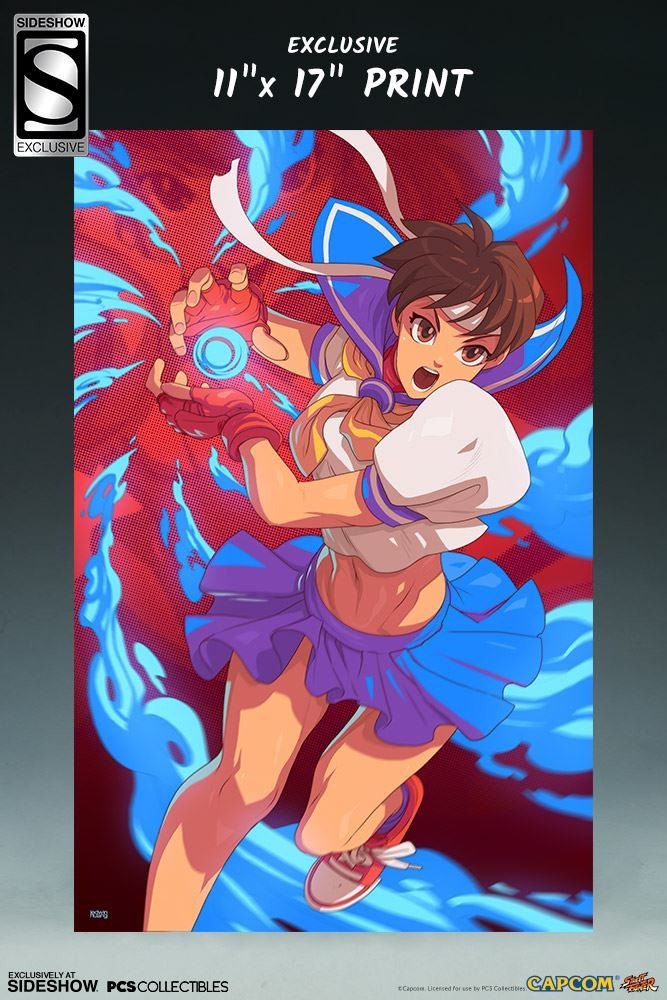 Street Fighter - Kasugano Sakura - Mixed Media - Sakura Classic - 1/4 (Premium Collectibles Studio, Sideshow Collectibles) photo 9