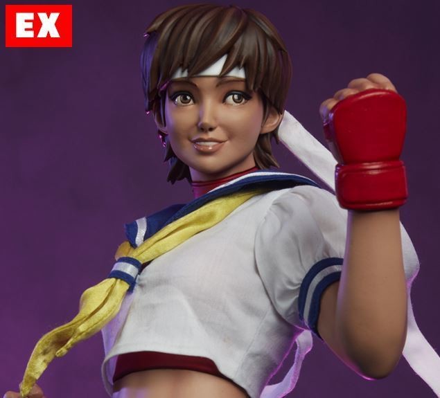 Street Fighter - Kasugano Sakura - Mixed Media - Sakura Classic - 1/4 (Premium Collectibles Studio, Sideshow Collectibles) photo 10