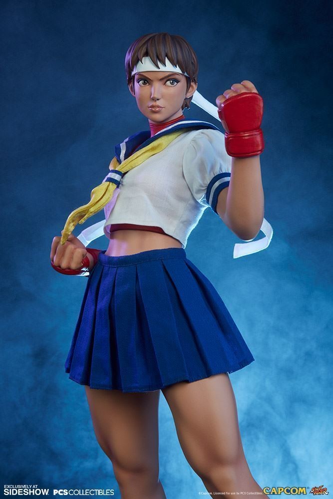 Street Fighter - Kasugano Sakura - Mixed Media - Sakura Classic - 1/4 (Premium Collectibles Studio, Sideshow Collectibles) photo 17