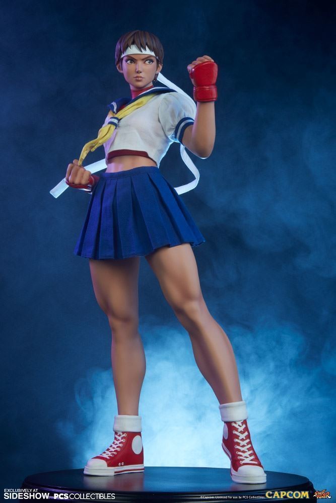 Street Fighter - Kasugano Sakura - Mixed Media - Sakura Classic - 1/4 (Premium Collectibles Studio, Sideshow Collectibles) photo 18